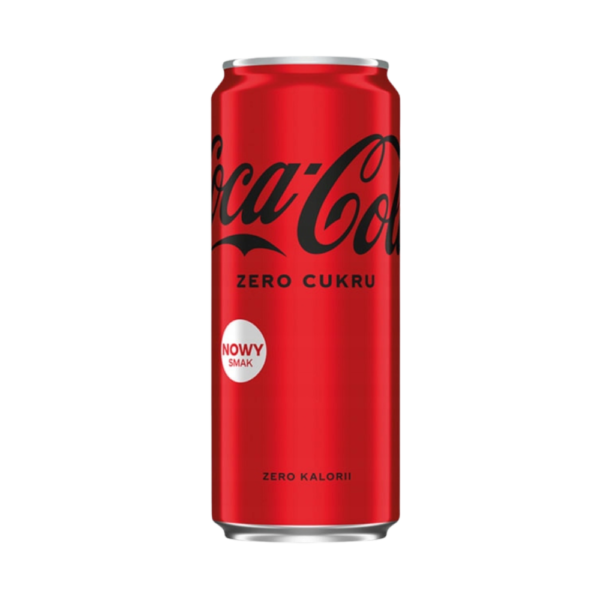 Coca-Cola Zero Sugar 330ml Sleek Can