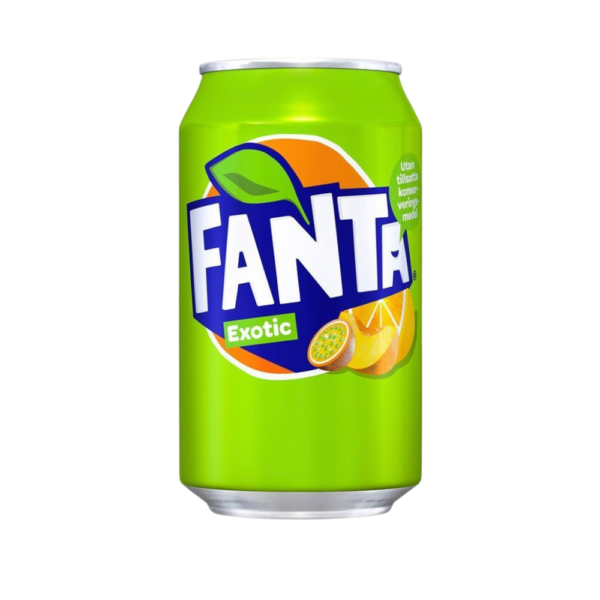 Fanta Exotic 330ml round can