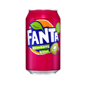 Fanta Strawberry-Kiwi 330ml round can