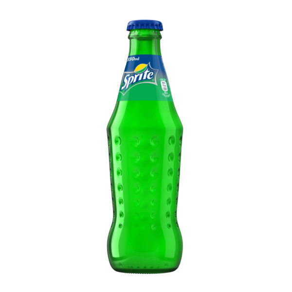 Sprite glass bottle